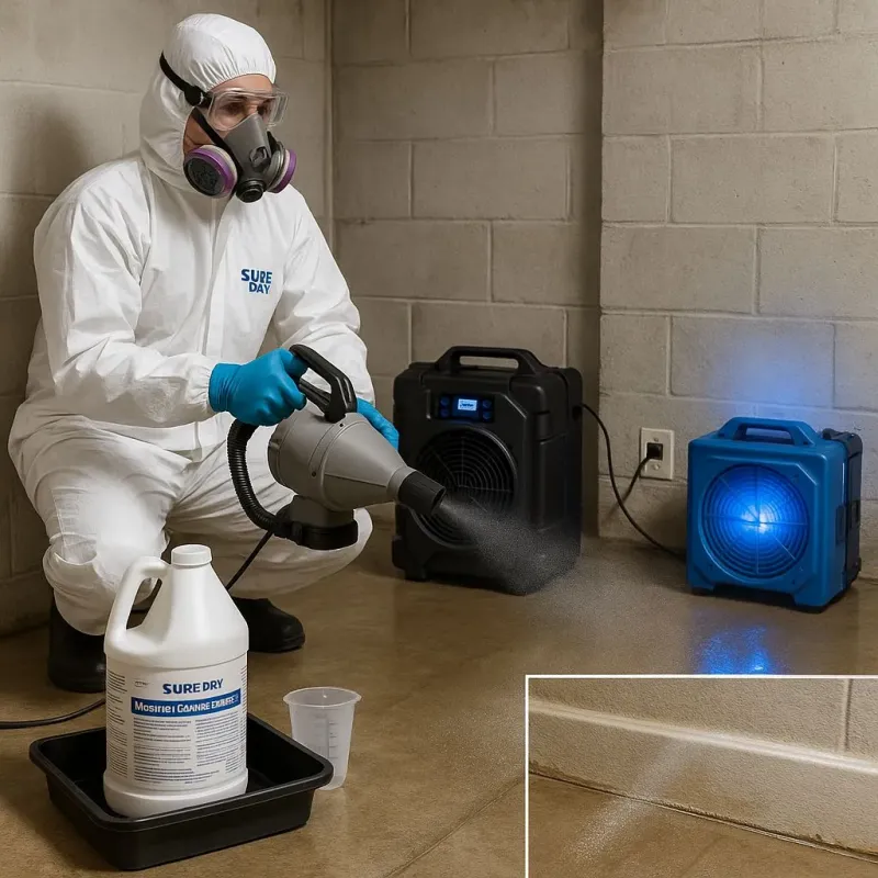 Sanitization and Odor Removal process in Rutherford, NJ
