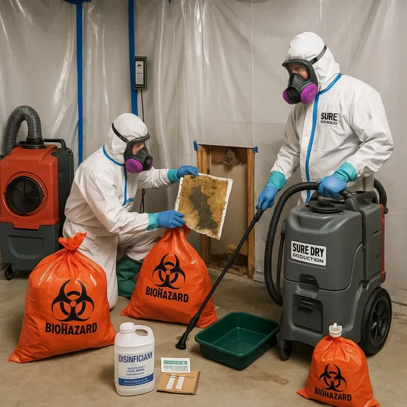 Contaminated Water Handling Protocols process in Rutherford, NJ