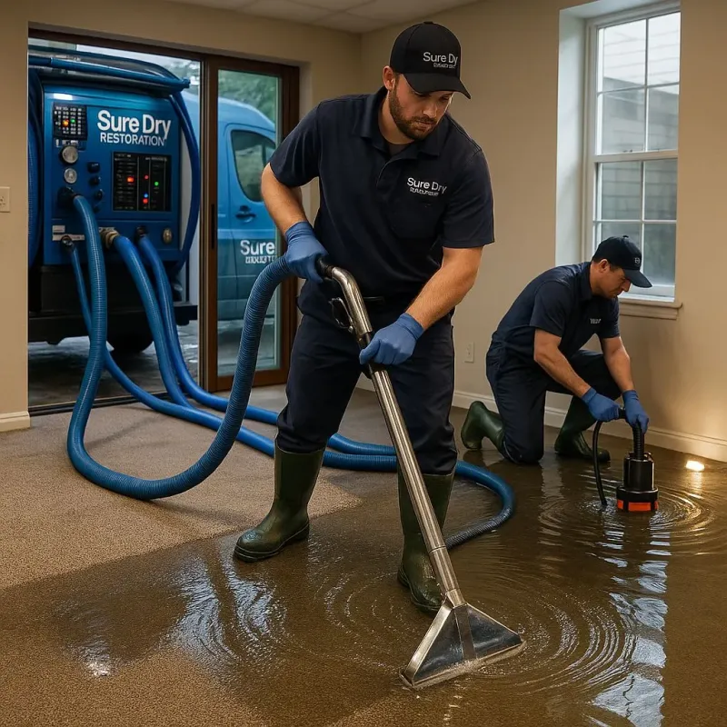 Water Extraction and Removal process in Rutherford, NJ